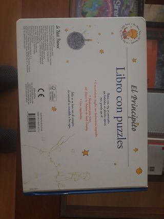 Vendo El Principito libro con puzzles