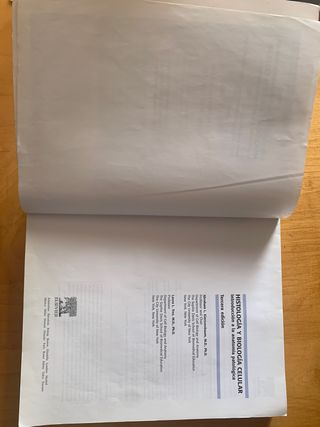 Histología y biología celular.