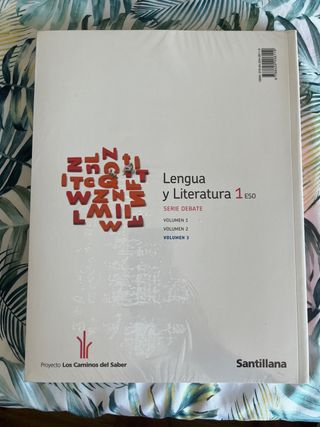 Libro Santillana Lengua y Literatura 1 ESO