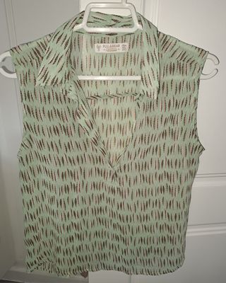 Camisa estampada. 