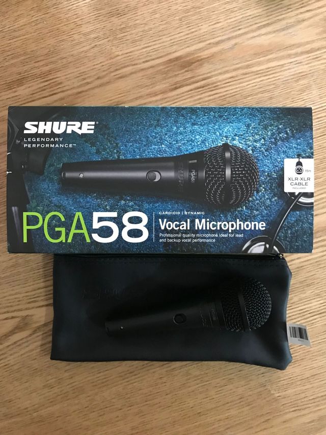 Micrófono shure 