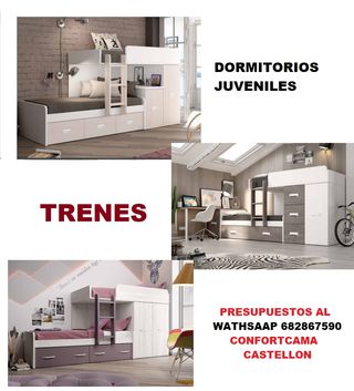 CAMAS NIDO, TRENES, CAMAS ABATIBLES EN CASTELLON