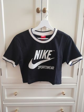 Camiseta deporte negra Nike