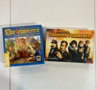 Pack Cartcassonne y Chivatos y Ladrones