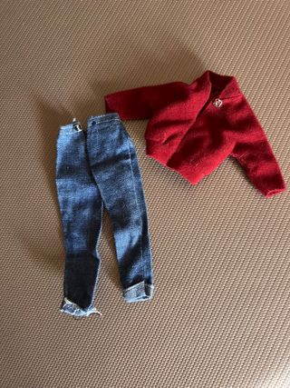 Barbie jeans + felpa