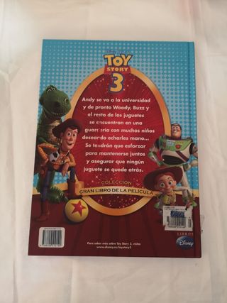 Libro infantil Toy Story 3