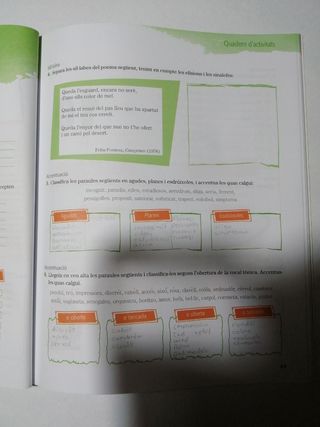 Cuaderno de actividades lengua catalana