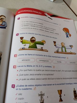Libro de Religión Católica -4°Primaria