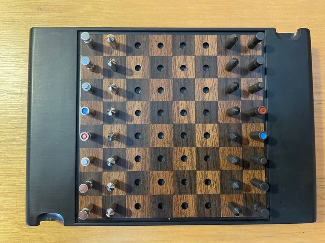 Juego de ajedrez y laberinto