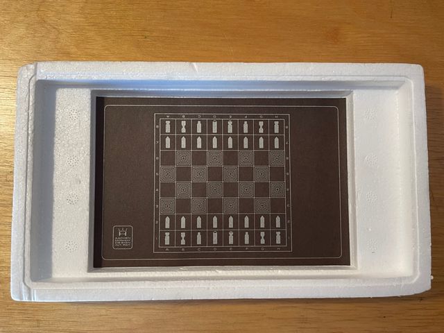 Juego de ajedrez y laberinto