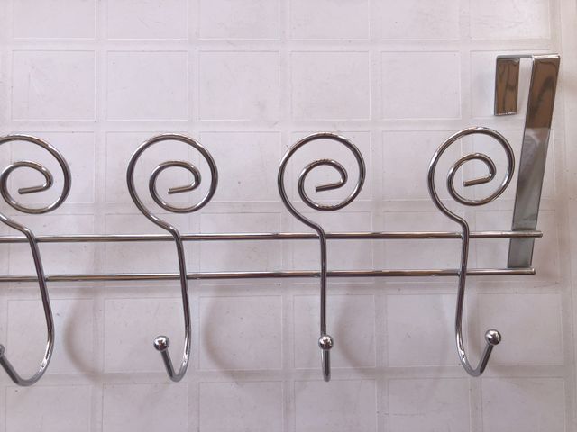 Perchero Puerta Metálico