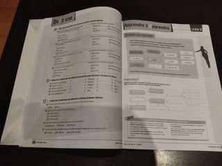 Cuadernillo de francés.