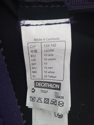 Neopreno niña decathlon talla 10