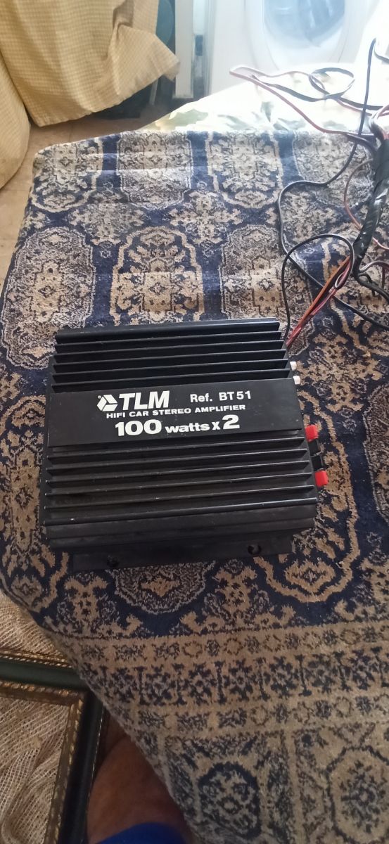 TLM hifi car stereo amplifier BT51