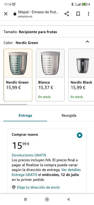 MEPAL - ENVASE DE FRUTAS Y VERDURAS