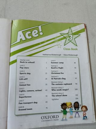 Libro Inglés-3°Primaria