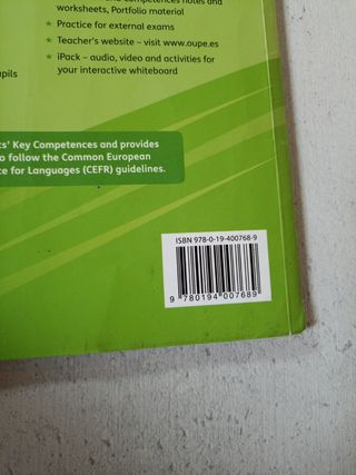 Libro Inglés-3°Primaria