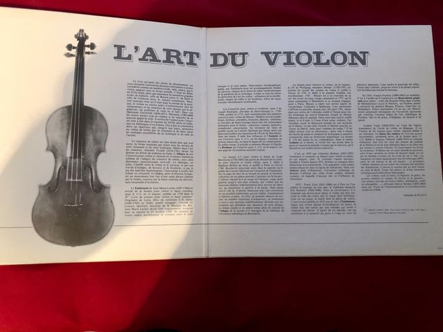L'Art Du Violin Pasquier Kantarow Fontanarosa