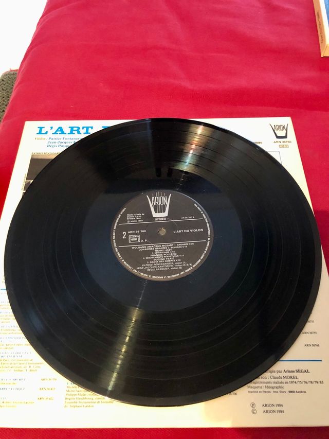 L'Art Du Violin Pasquier Kantarow Fontanarosa