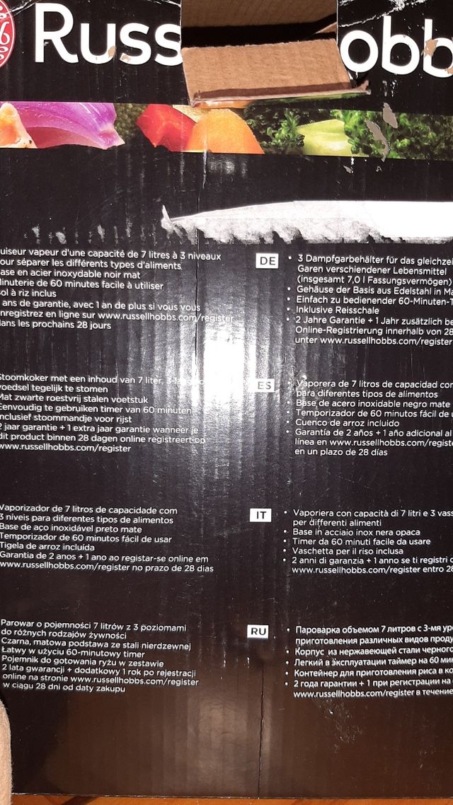 Vaporera Russell Hobbs