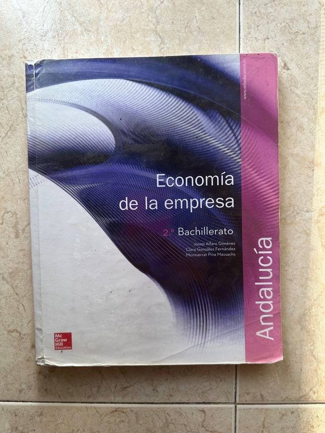 Vendo libro de economía
