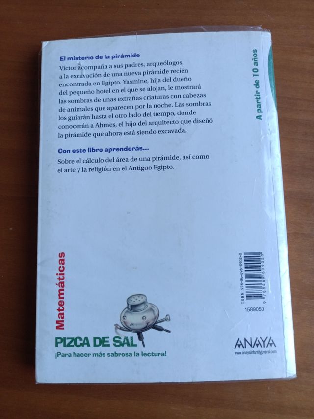 El misterio de la pirámide. Anaya