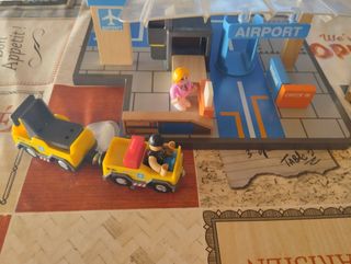 aeropuerto de madera