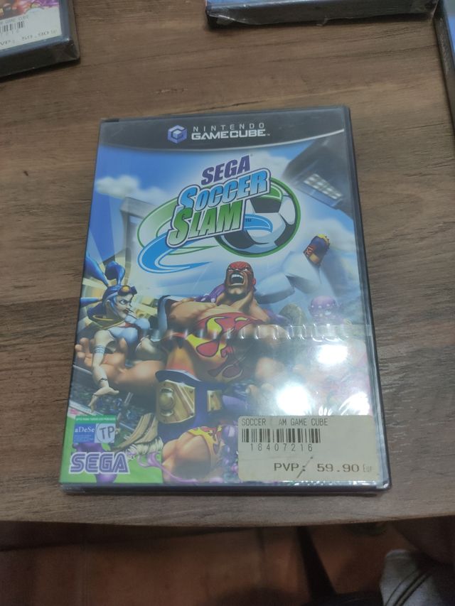 sega soccer slam PRECINTADO