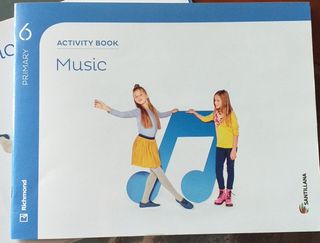 Libro Música sexto primaria