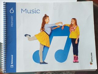 Libro Música sexto primaria