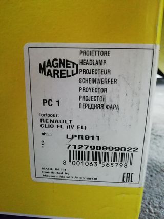 faro LED Renault clio IV NUEVO A ESTRENAR