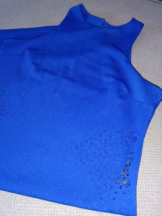 Vestido mujer azul electrico Atmosphere