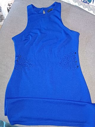 Vestido mujer azul electrico Atmosphere