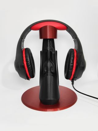 Figura moai isla de pascua soporte auriculares 3D