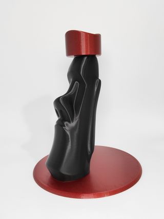 Figura moai isla de pascua soporte auriculares 3D