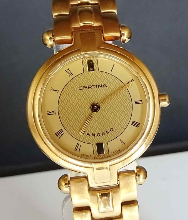 1378-Reloj CERTINA TANGARO-cristal zafiro- NOS
