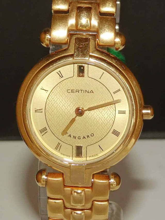 1378-Reloj CERTINA TANGARO-cristal zafiro- NOS
