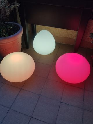 Lámparas Led Exteriores+Piscina