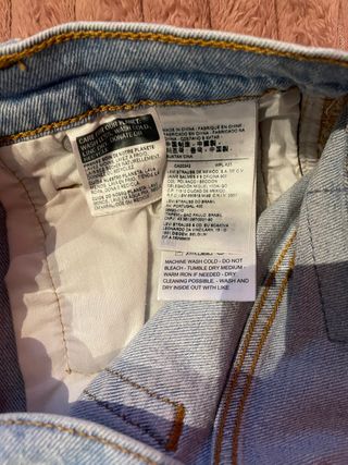 Shorts Levi's azules