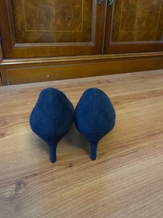 Tacones azules 40