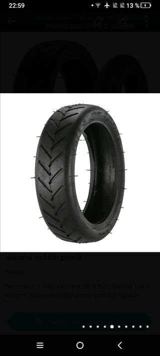 10 x neumático más 10x cámaras 8,5" para Xiaomi m