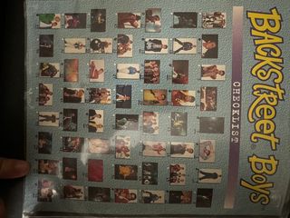 Backstreet boys photocard photoprint album 1997