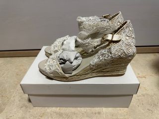 Alpargatas novia Carmenchu nuevas
