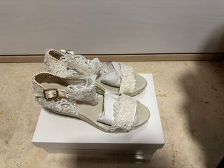 Alpargatas novia Carmenchu nuevas