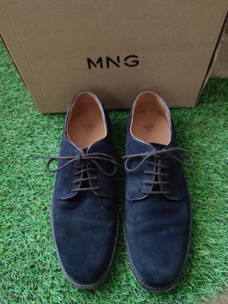 Zapatos blucher serraje