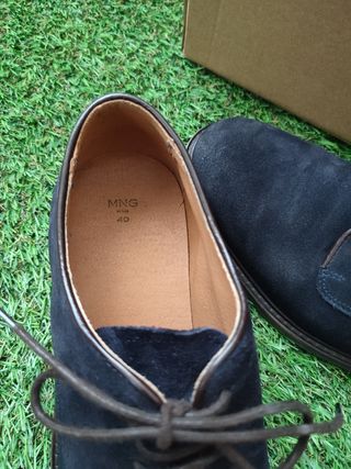 Zapatos blucher serraje