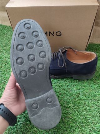 Zapatos blucher serraje