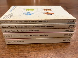 Lote filosofía alianza editorial