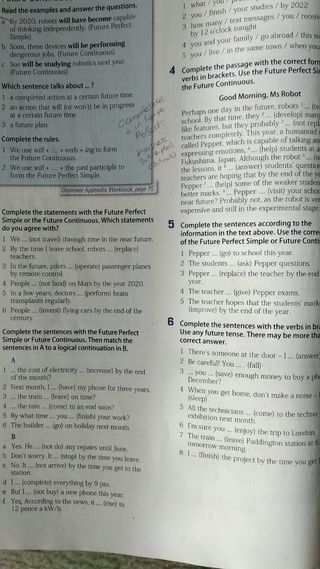 Inglés 1 bachillerato bach Burlington