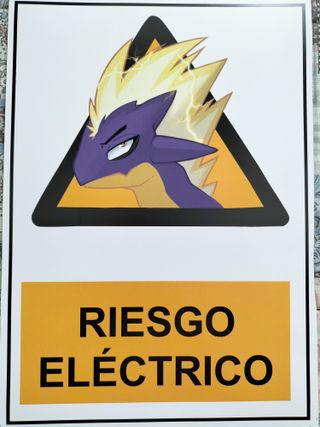 Cartel Toxtricity Pokémon